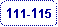 Rounded Rectangle: 111-115